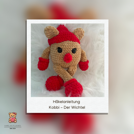 Häkelanleitung Kobbi der Wichtel