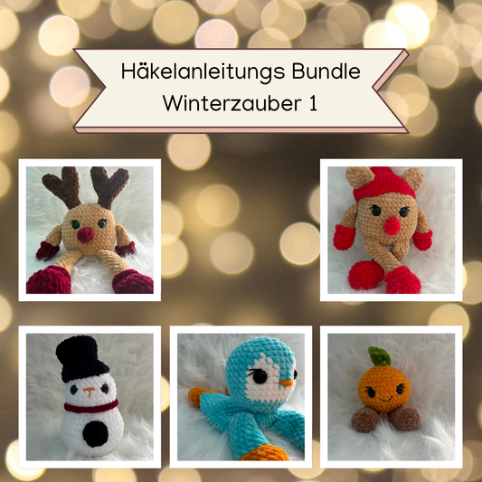Häkelanleitungs Bundle - Winterzauber 1