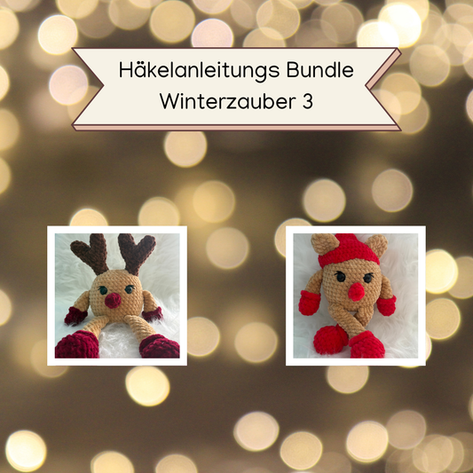 Häkelanleitungs Bundle - Winterzauber 3