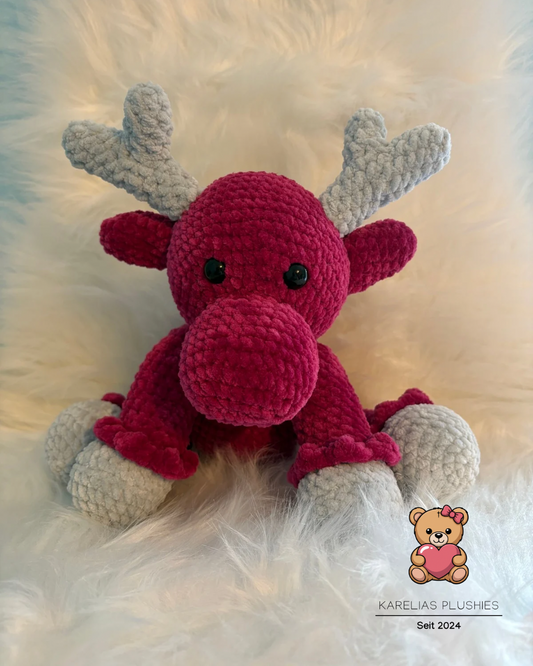 🦌 Charmanter Häkel-Elch – Dein neuer Kuschelfreund!🌟