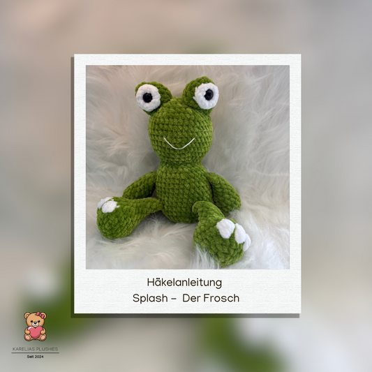 Häkelanleitung Splash - der Frosch 🐸