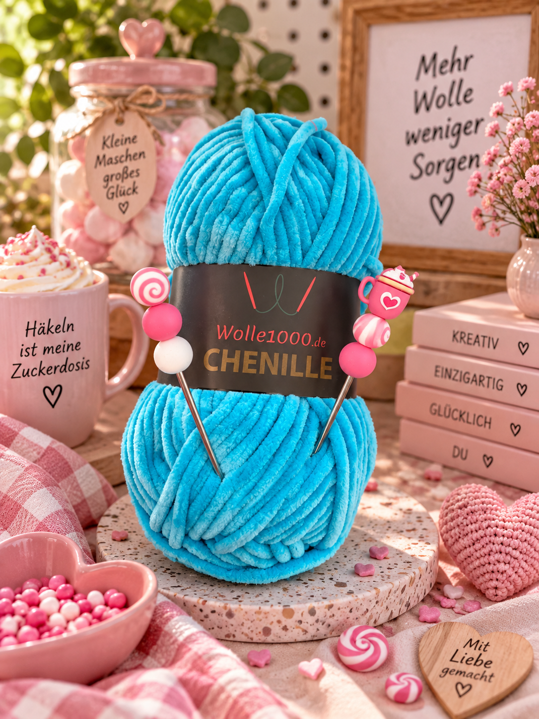 Amigurumi - Embroidered Elephant Bow