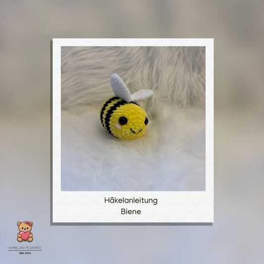 Häkelanleitung Biene 🐝🍯