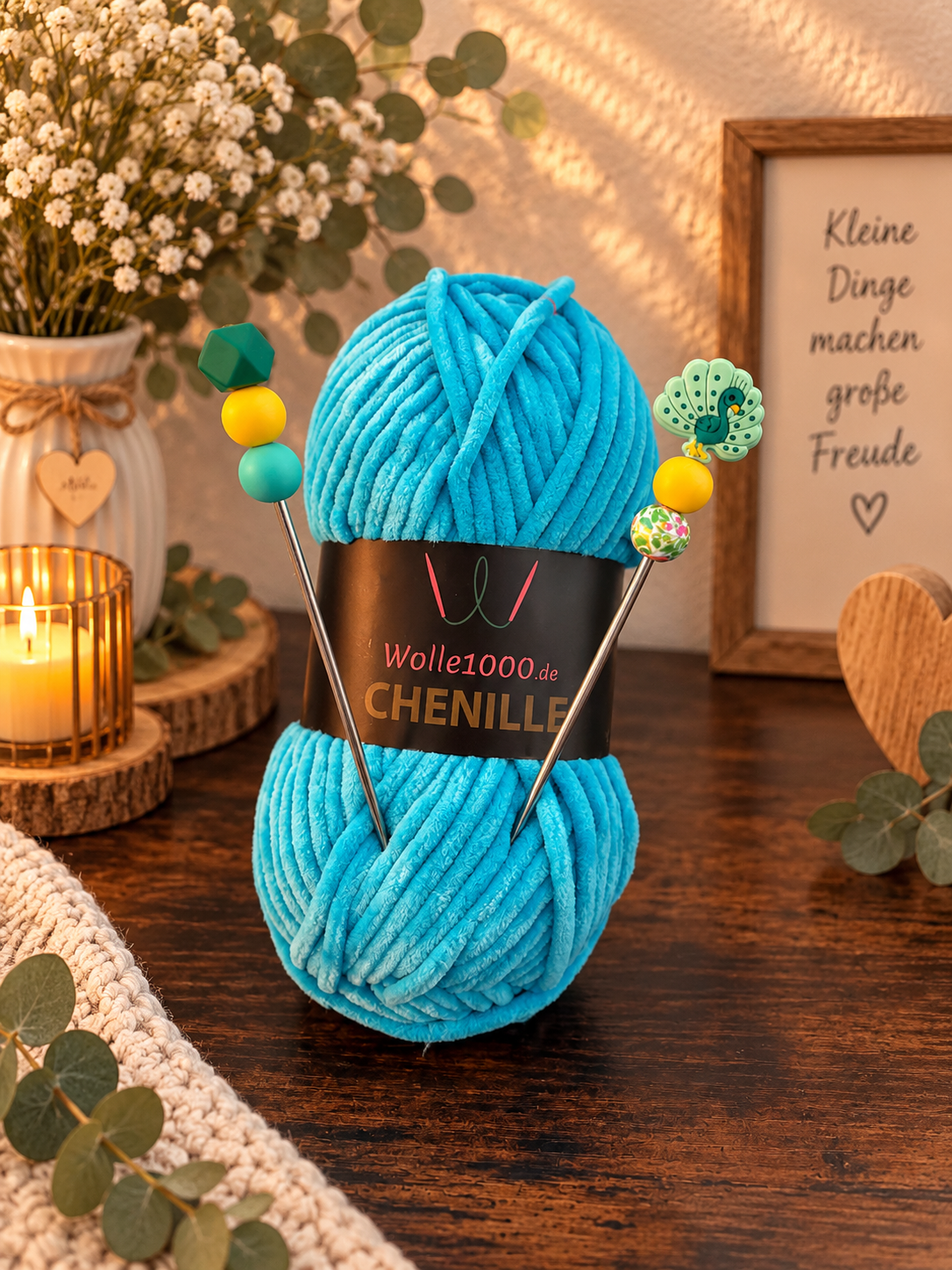 Amigurumi Sticks – Pfau | Häkelzubehör