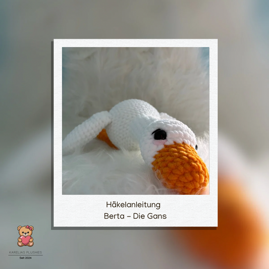 Häkelanleitung Berta die Gans 🪿