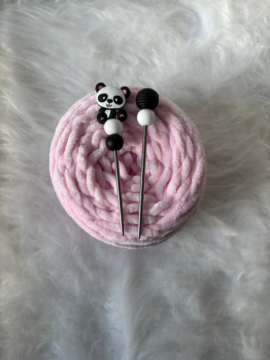 Mini Amigurumi Sticks Panda