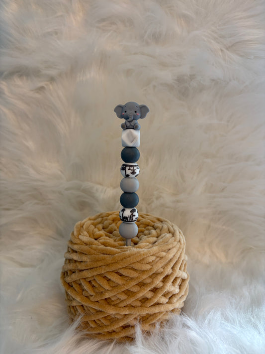 Ergonomische Häkelnadel Elefant 4,0mm