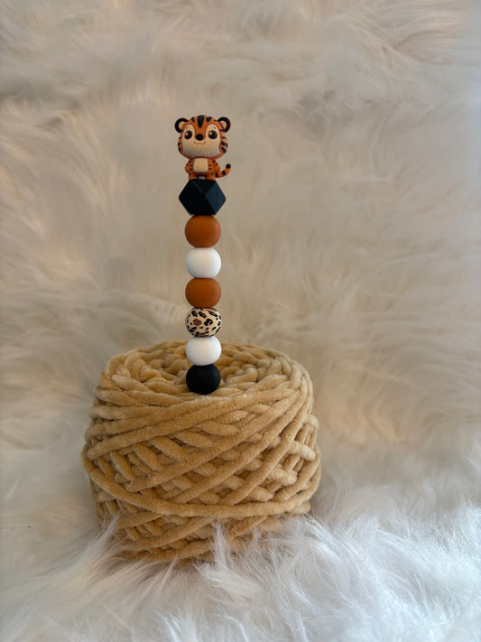 Ergonomische Häkelnadel 4,0mm Tiger