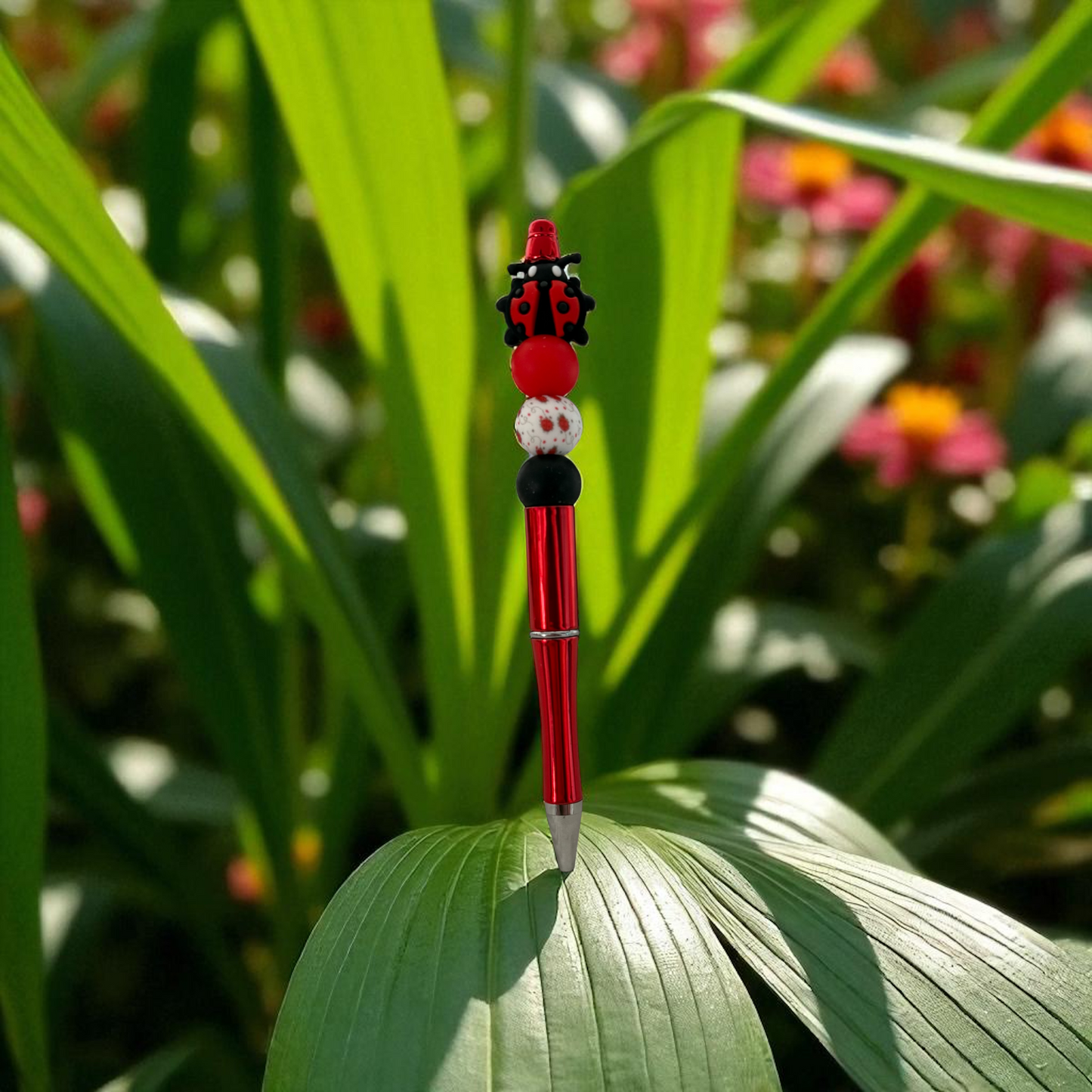 Kugelschreiber Marienkäfer