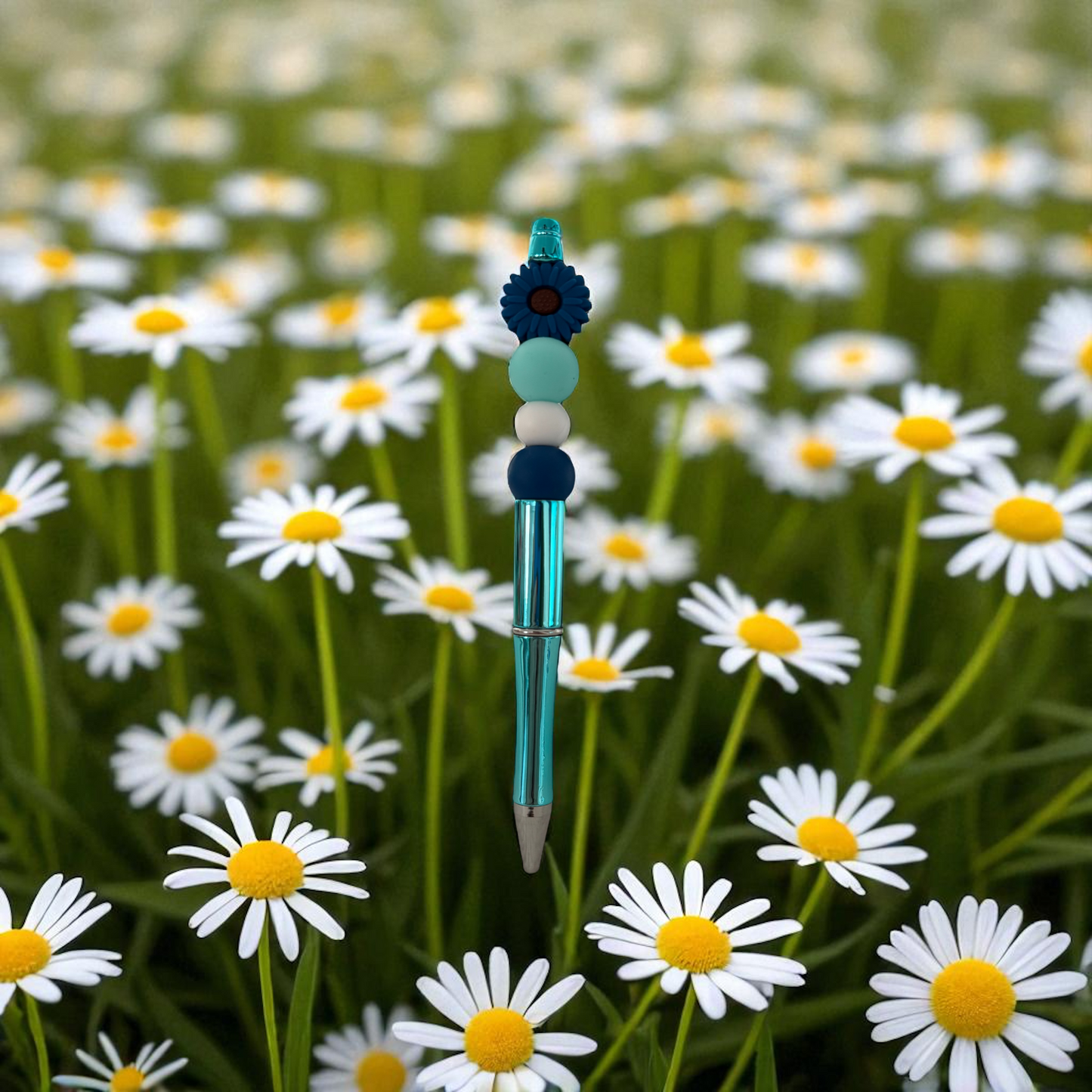 Kugelschreiber Gänseblümchen