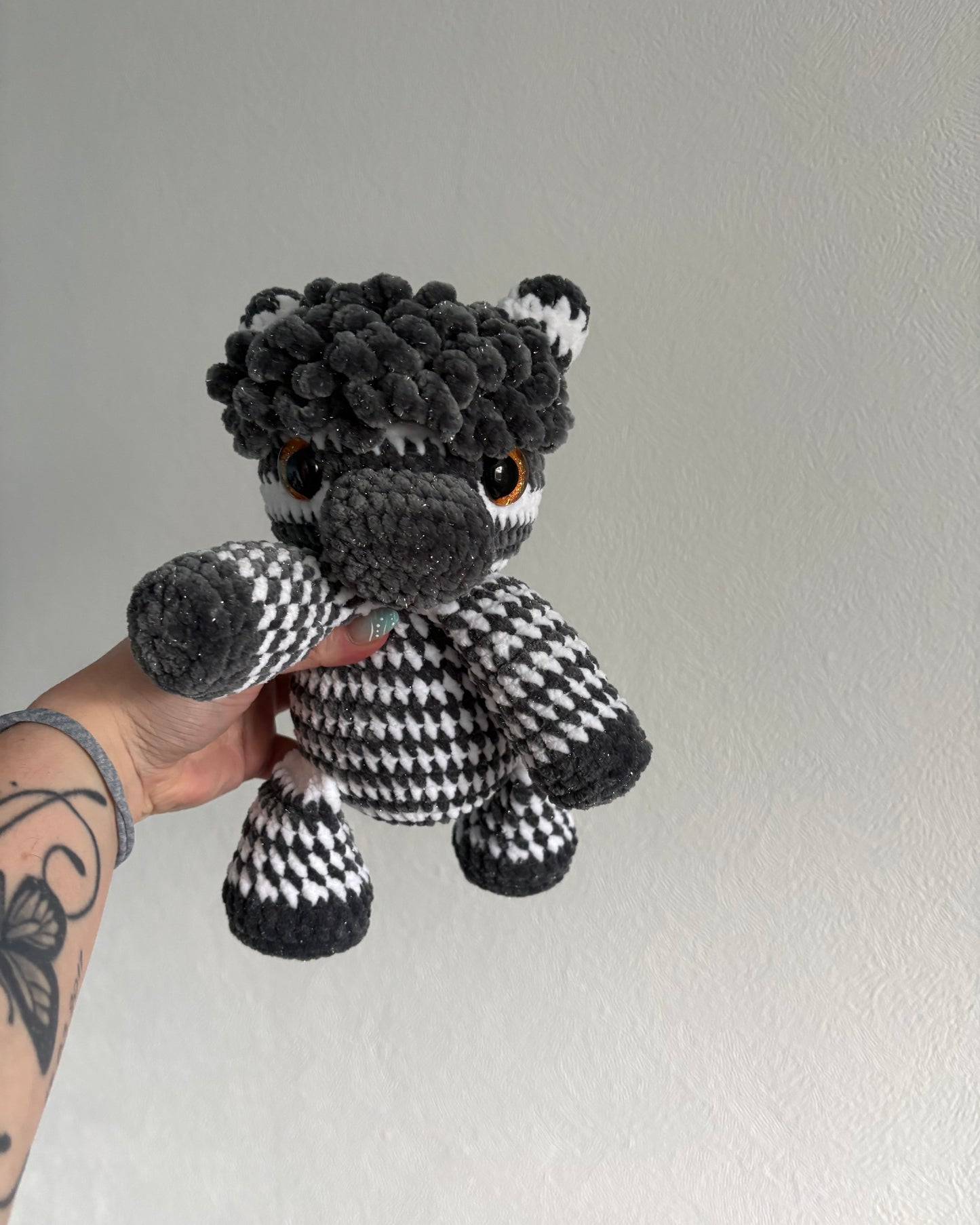 Crochet Pattern Zebra Zuri