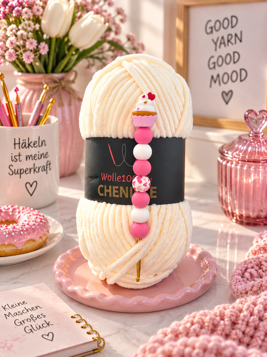 Häkelnadel 3,5 mm – Cupcake | Häkelzubehör