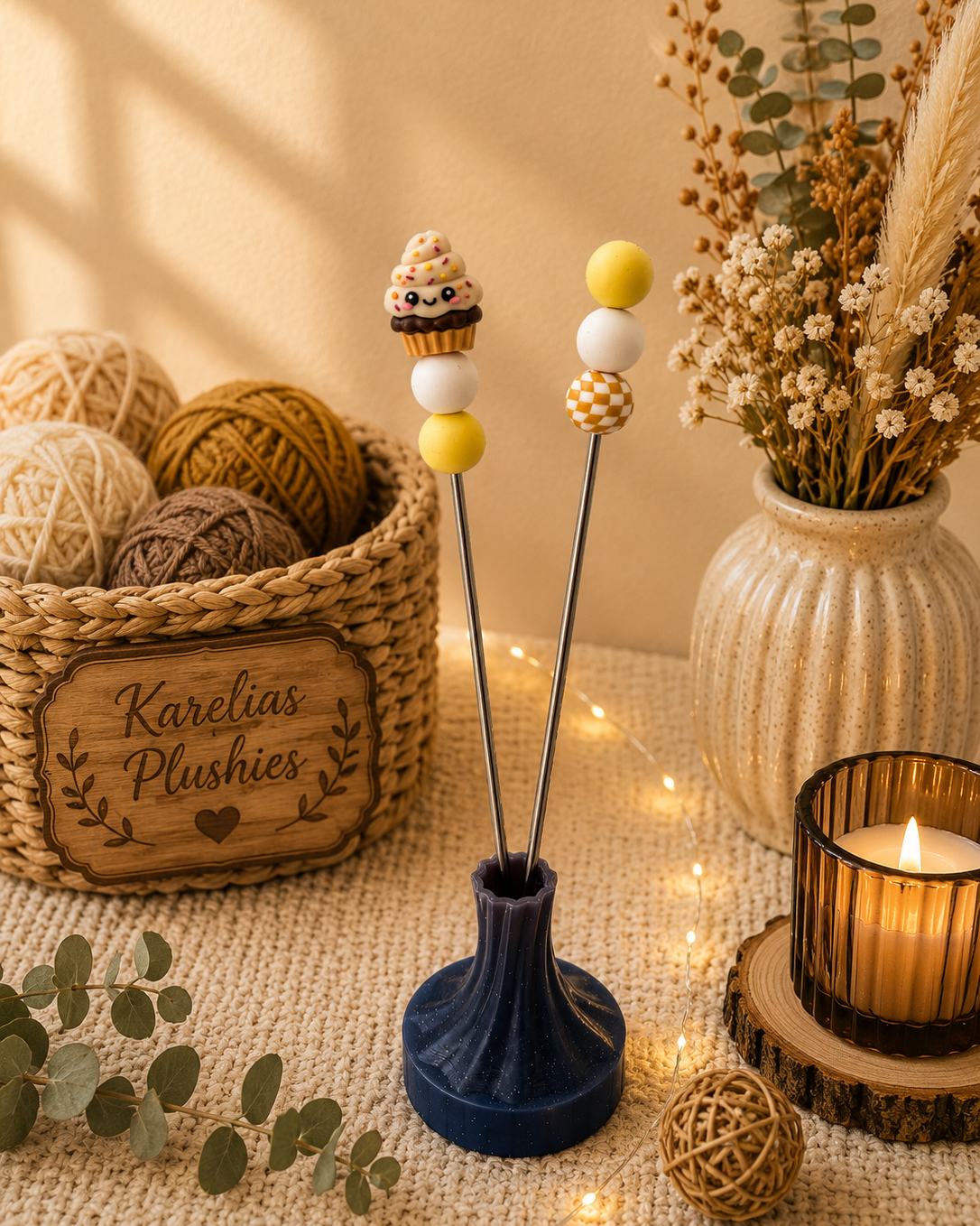 Amigurumi - Stick Cupcake