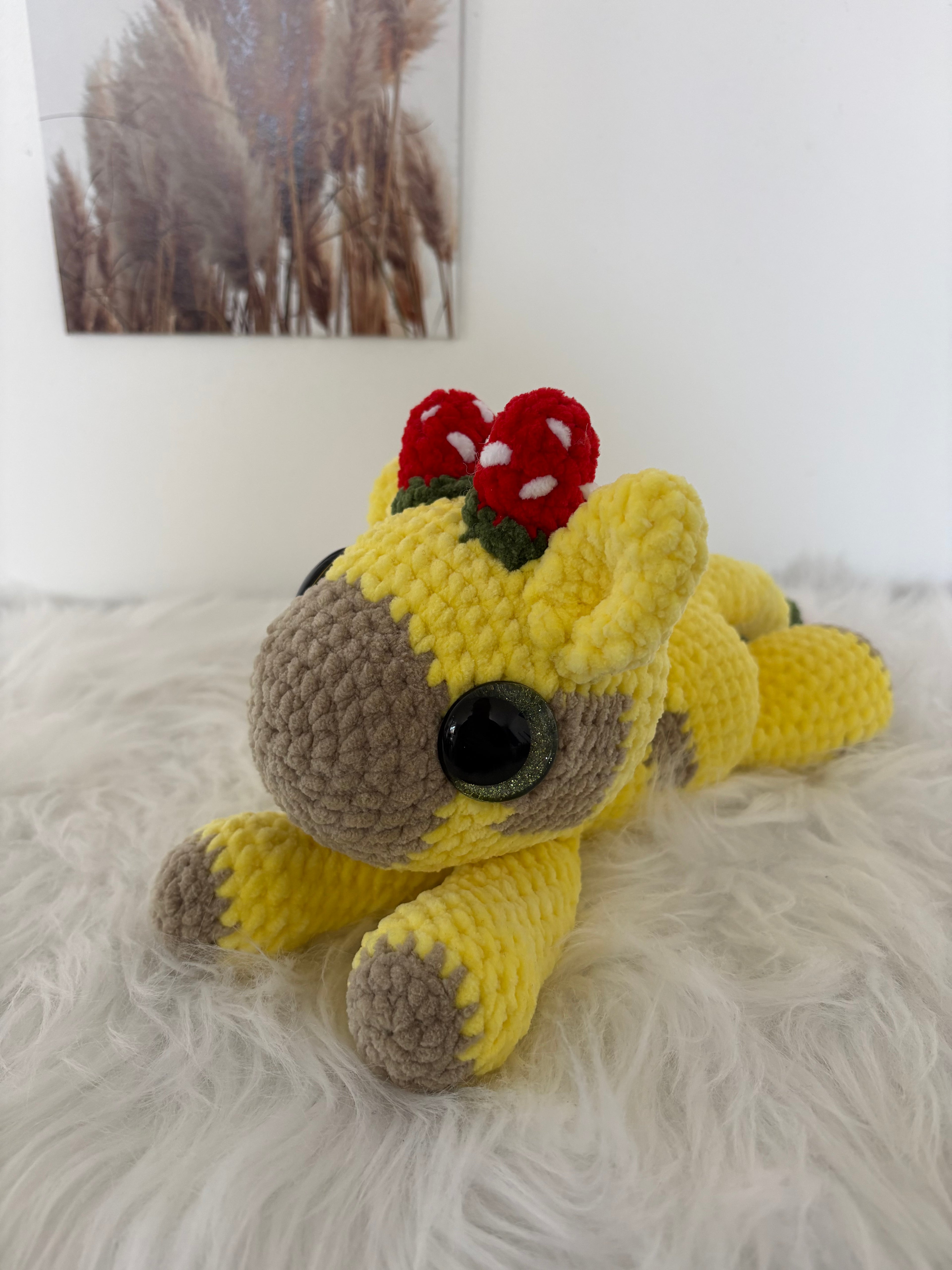 Häkelanleitung Erdbeer Giraffe