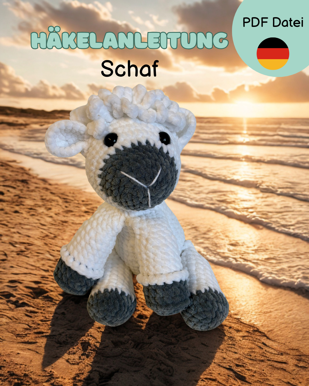 Häkelanleitung Nuvia - Das Schaf