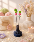 Mini Amigurumi - Stick Wurm mit Stift