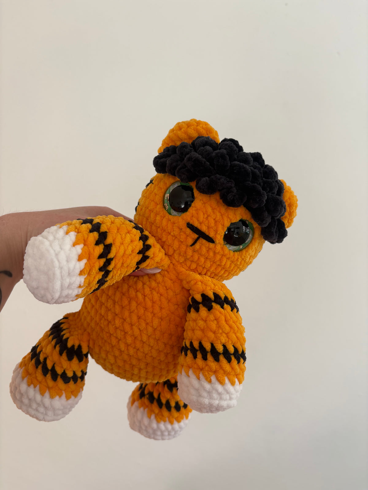 Gehäkeltes Kuscheltier – Tiger „Toni“