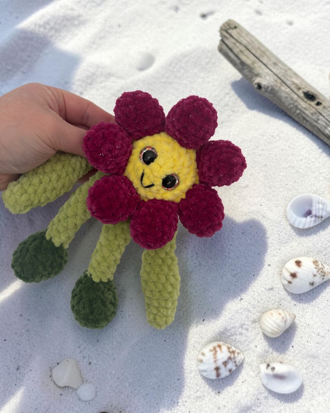 Glitzer Blume - Funkelblümchen