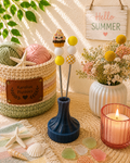 Mini Amigurumi - Stick Cupcake