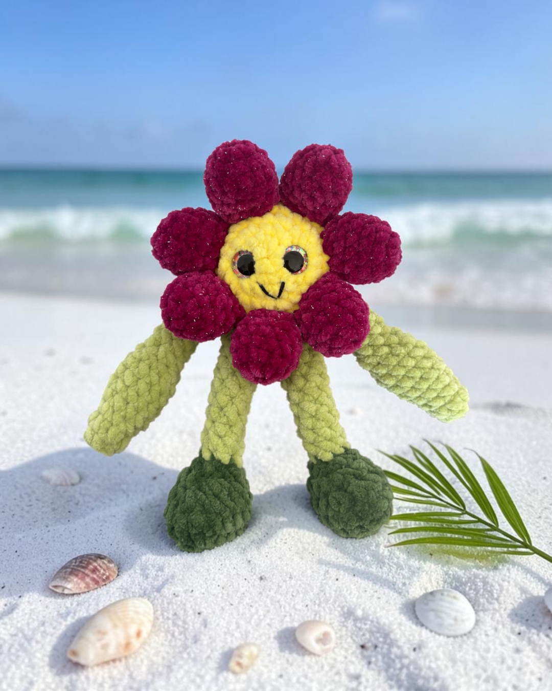 Glitzer Blume - Funkelblümchen