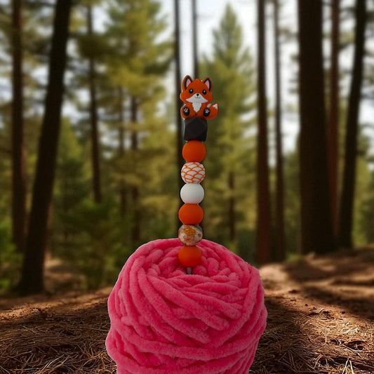 Ergonomische Häkelnadel 3,5mm Fuchs 🦊