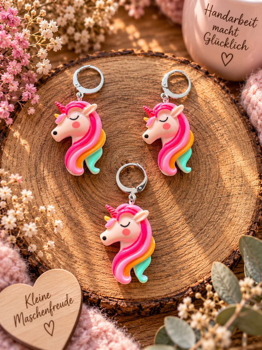 Maschenmarkierer – Einhorn  | Häkelzubehör
