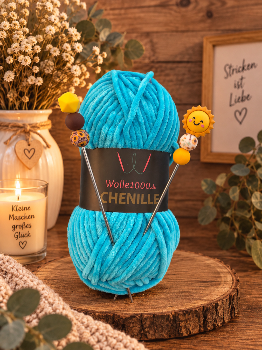 Amigurumi Sticks – Sonne | Häkelzubehör