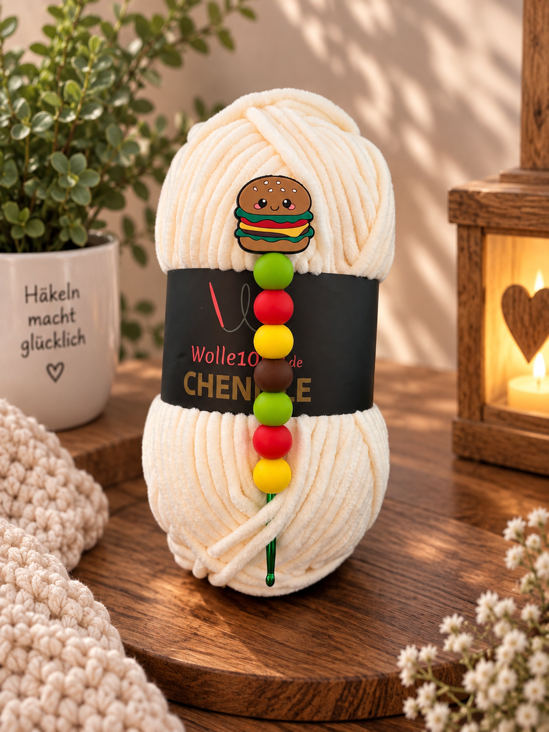 Häkelnadel 4,0 mm – Burger  | Häkelzubehör