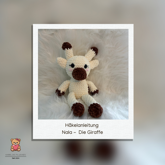 Häkelanleitung Nala die Giraffe 🦒 - PDF Download