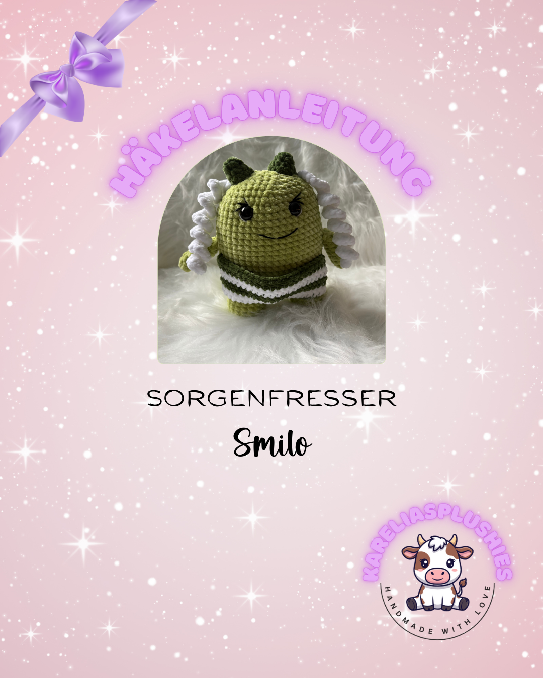 Häkelanleitung Smilo - Der Sorgenfresser