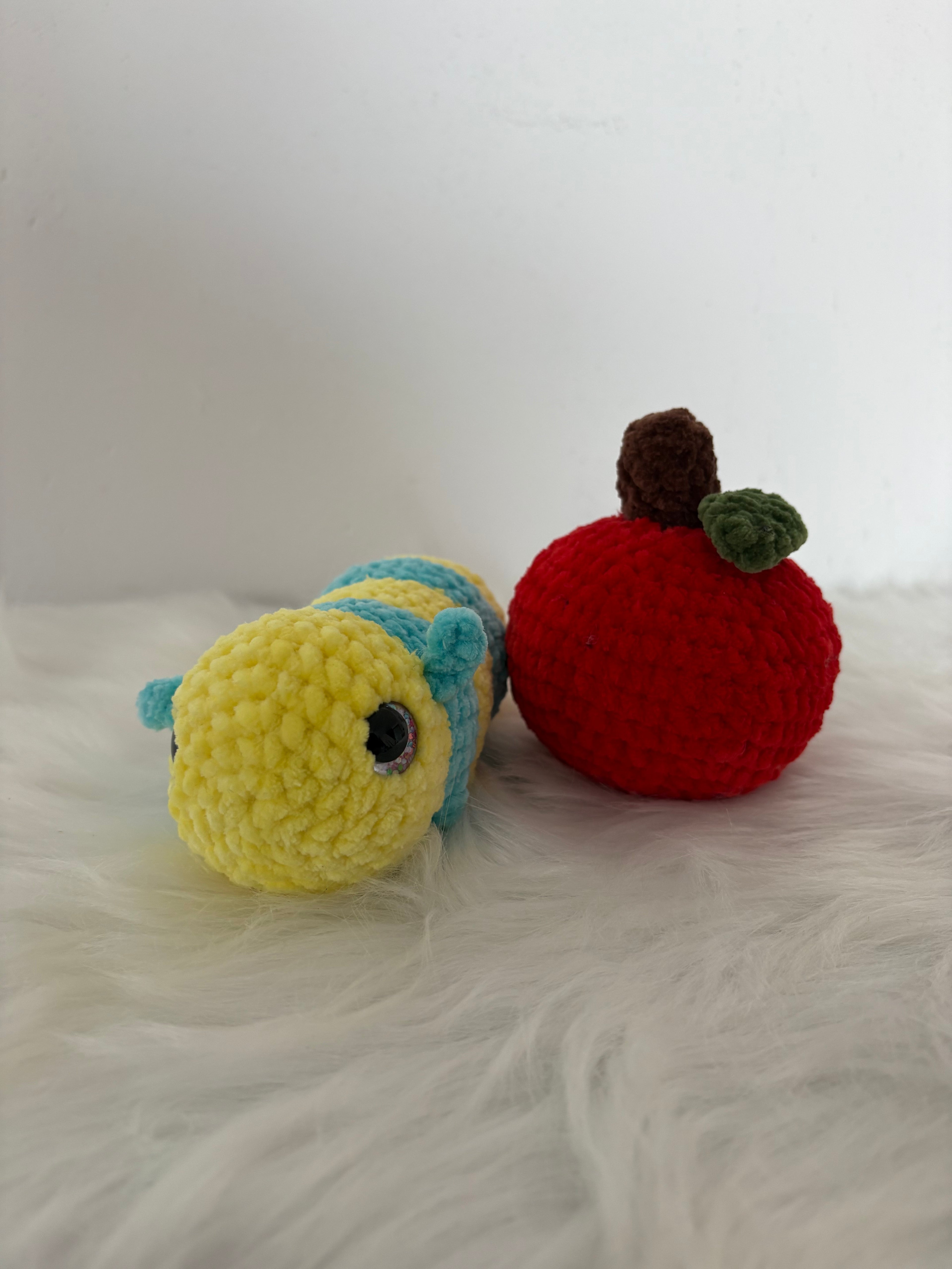 Häkelanleitung Apfelraupe