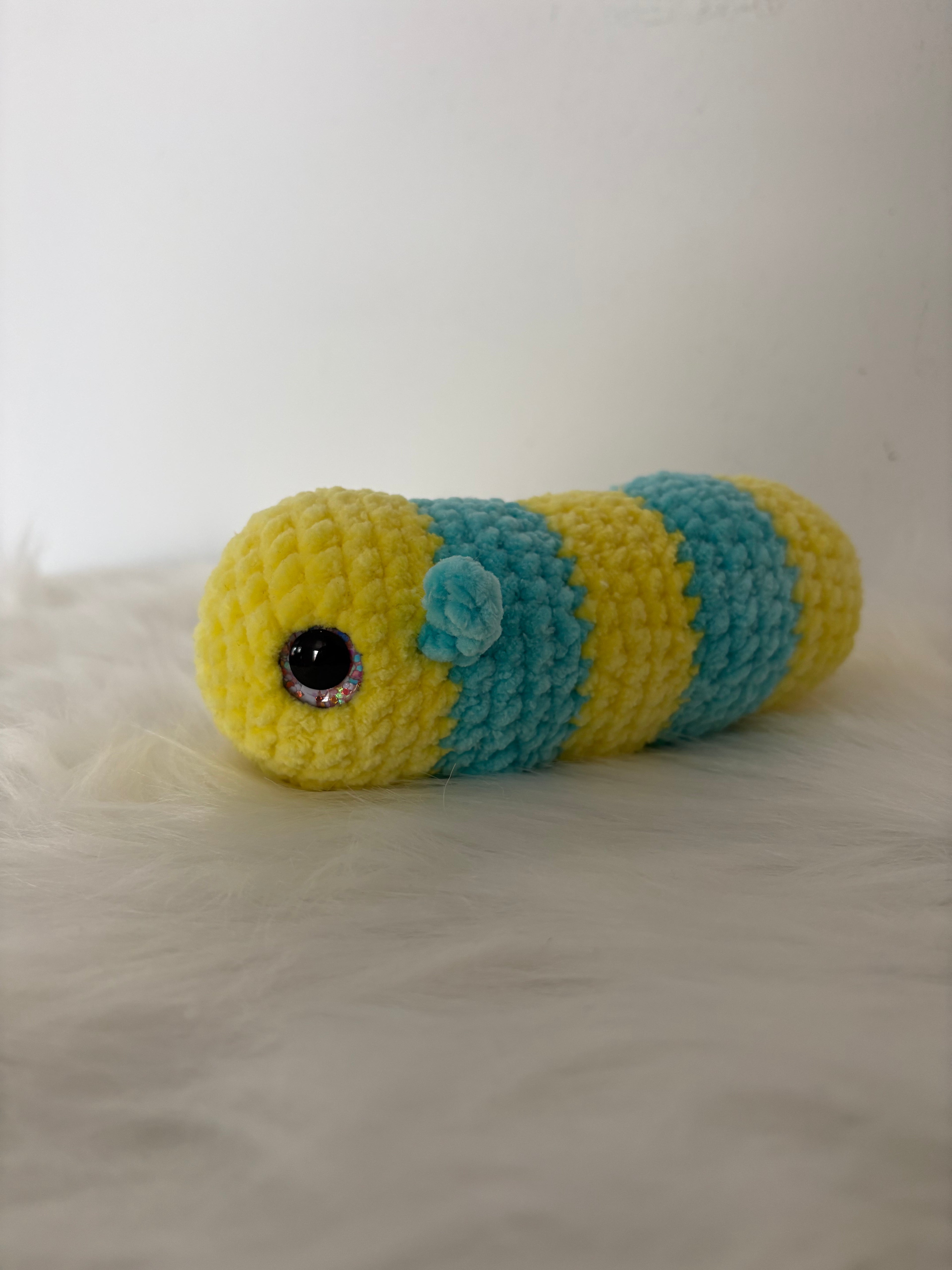 Häkelanleitung Apfelraupe