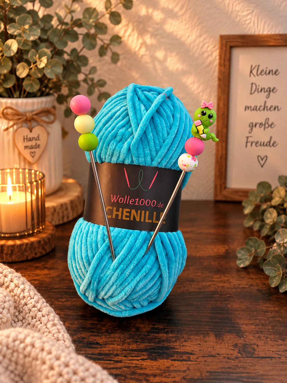 Amigurumi Sticks – Bücherwurm | Häkelzubehör