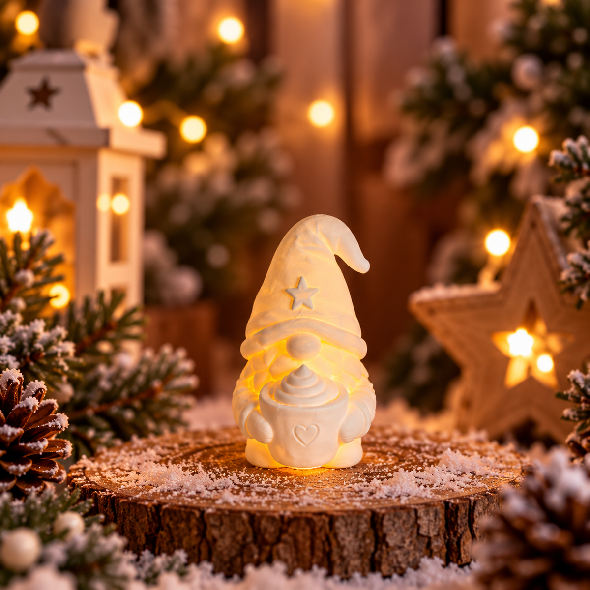 Momo – der kleine Lichtwichtel| 3D-Druck Weihnachtsdeko