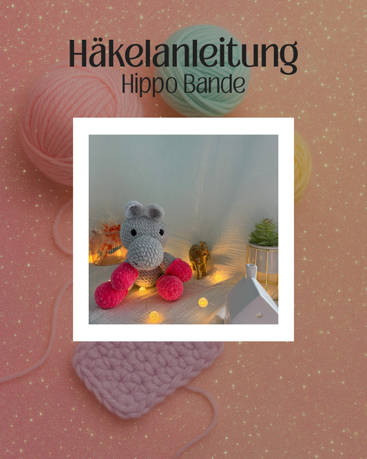 Häkelanleitung: Hippo Bande
