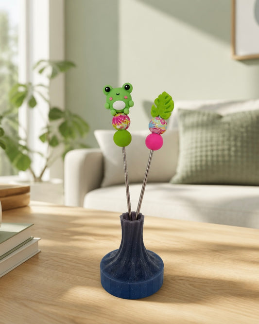 Mini Amigurumi Sticks - Frosch 1