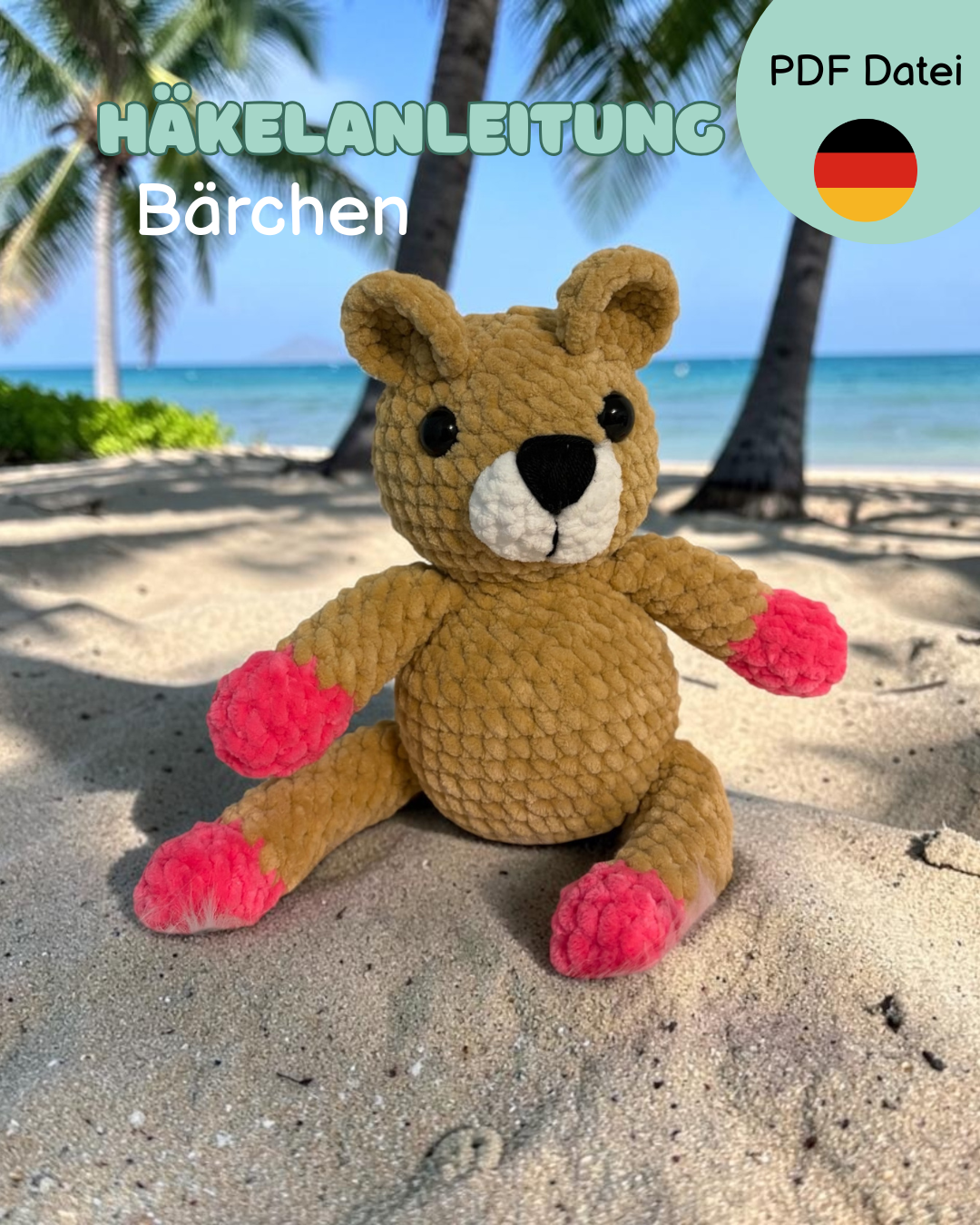 Häkelanleitung Milou - Das Bärchen