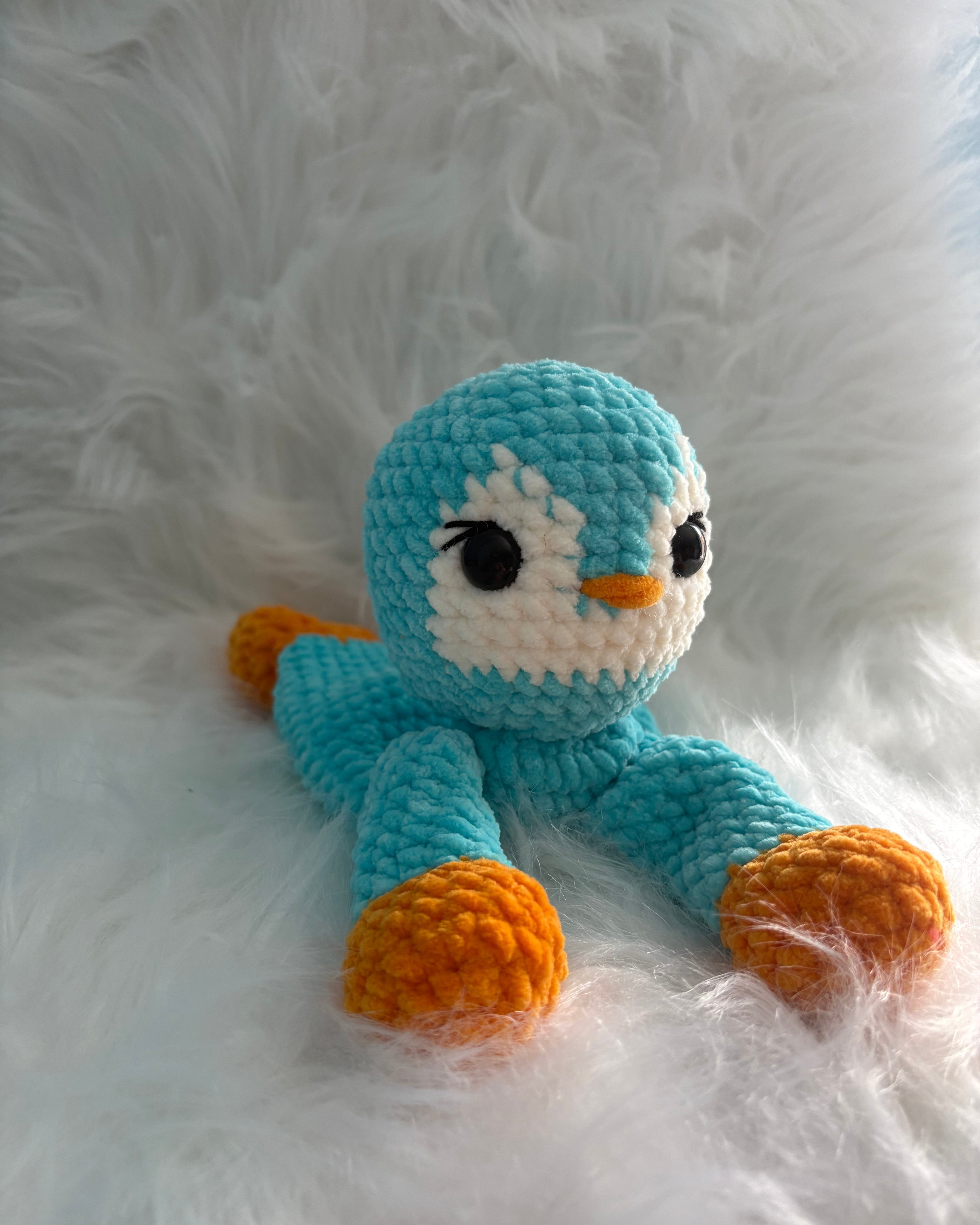 Pinguin Schnuffeltuch