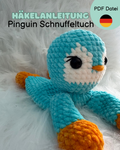 Häkelanleitung Schnuffeltuch Pinguin