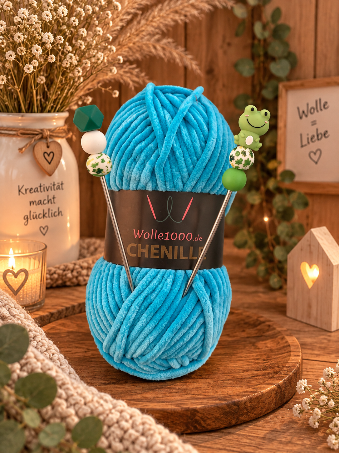 Amigurumi Sticks – Frosch | Häkelzubehör