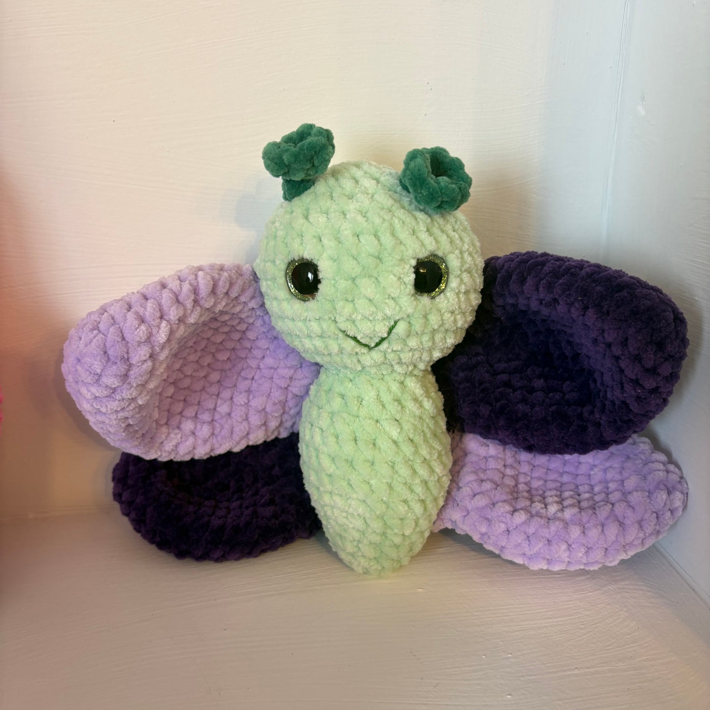 🦋 Zauberhafter Häkel-Schmetterling – Dein bunter Begleiter!🌟