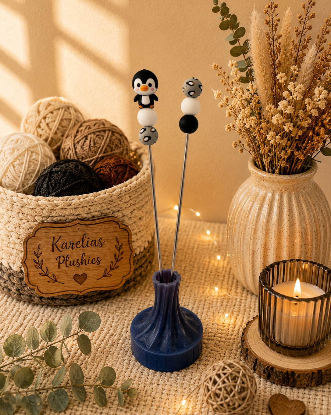 Amigurumi - Stick Pinguin