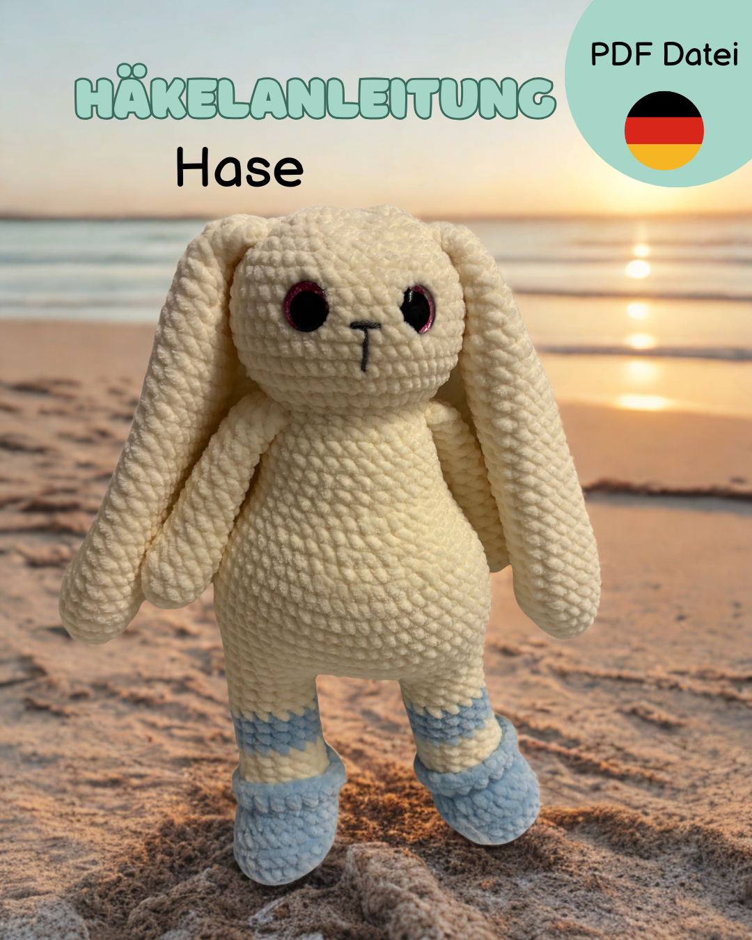 Häkelanleitung Hase Hopsy