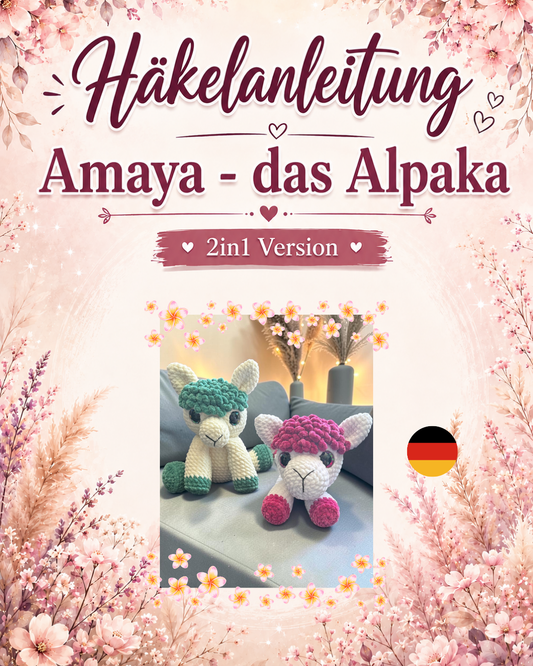 Häkelanleitung Amaya - das Alpaka 2in1
