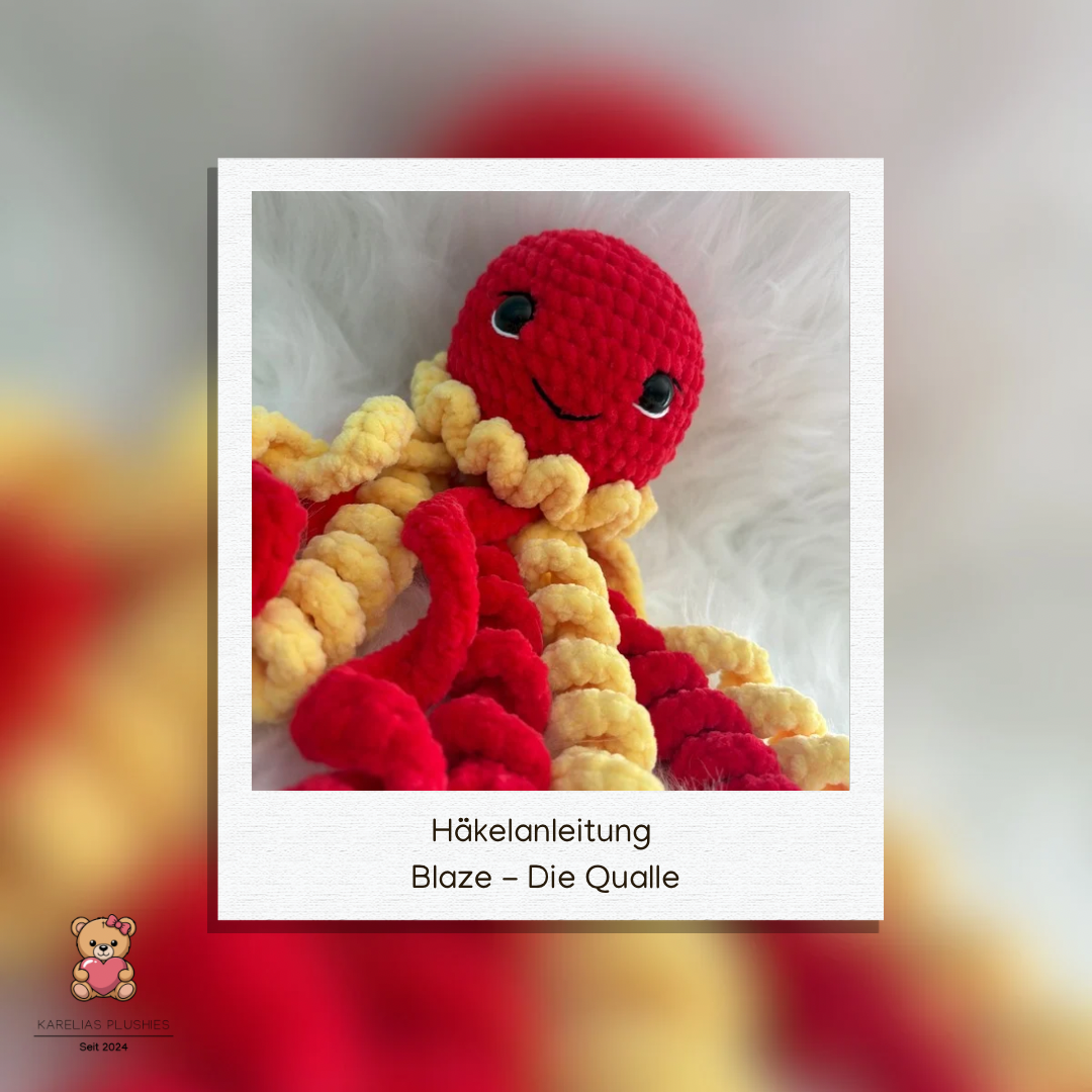 Häkelanleitung Blaze - die Qualle - FREEBIE