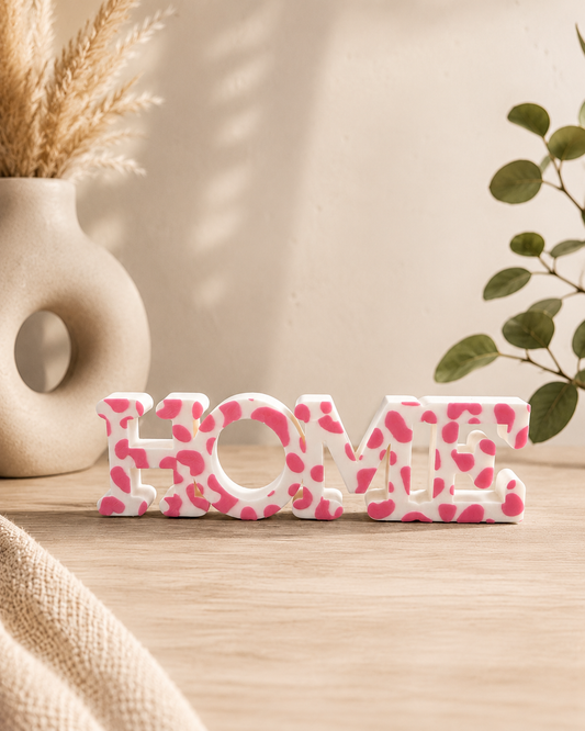 Home lettering - Leo Edition