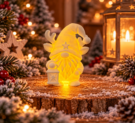 Auri – der kleine Lichtwichtel | 3D-Druck Weihnachtsdeko