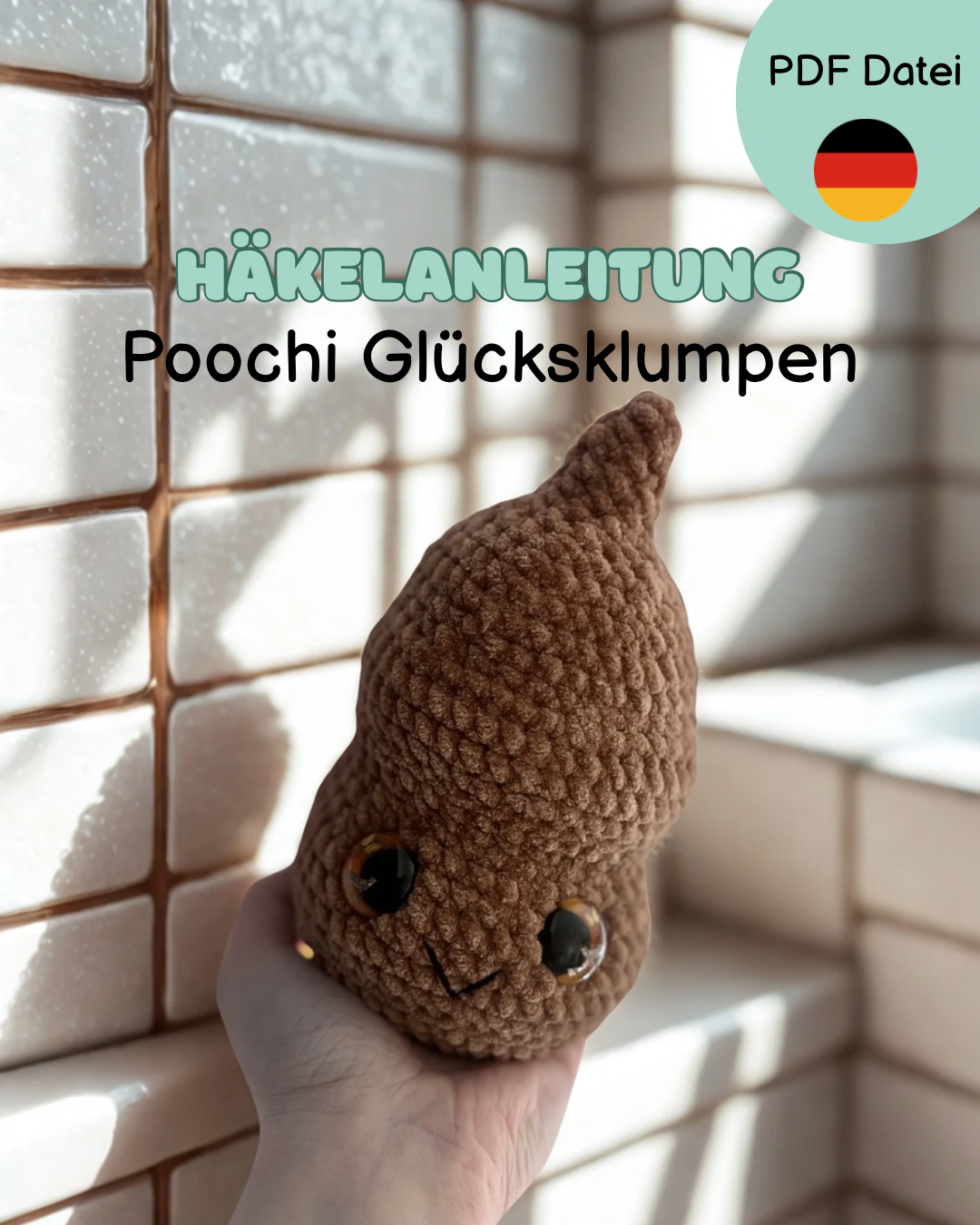 Häkelanleitung Poochi - der Glücksklumpen