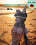 Häkelanleitung Krümel - der Dino