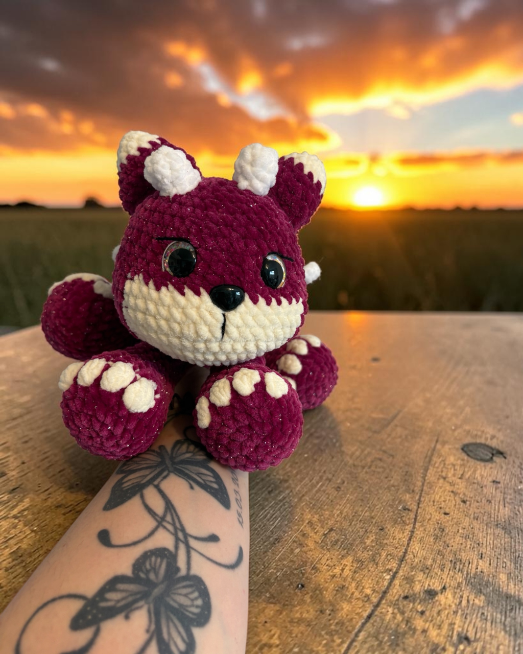 Blumenfuchsdrache